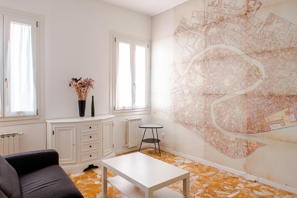 Alla Mappa, Meraviglioso Appartamento Con Vista Venesia Bagian luar foto